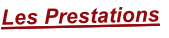 Les Prestations